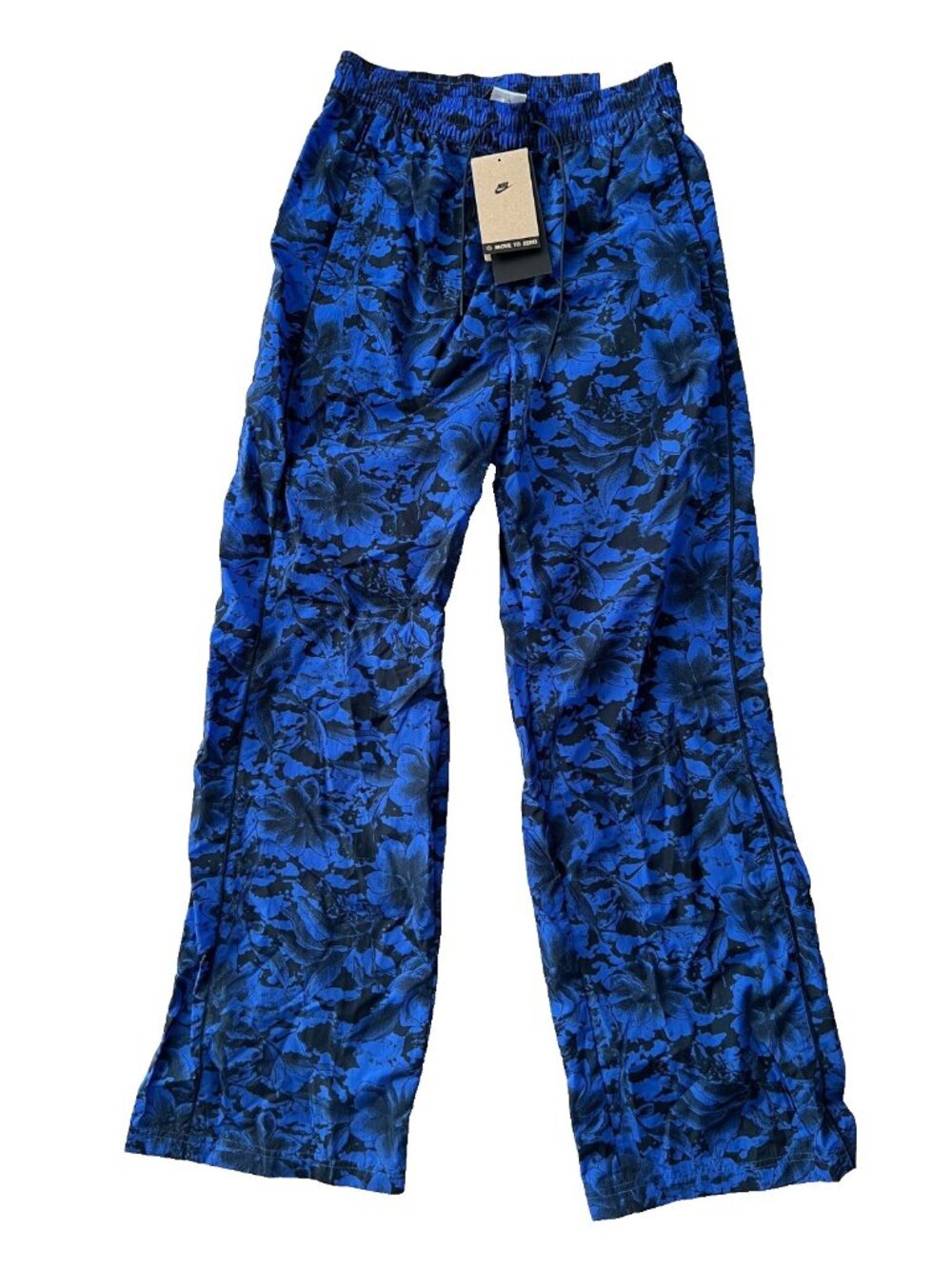 Nike HM7286-405 Windrunner Floral Nylon Pant Blue ( S )